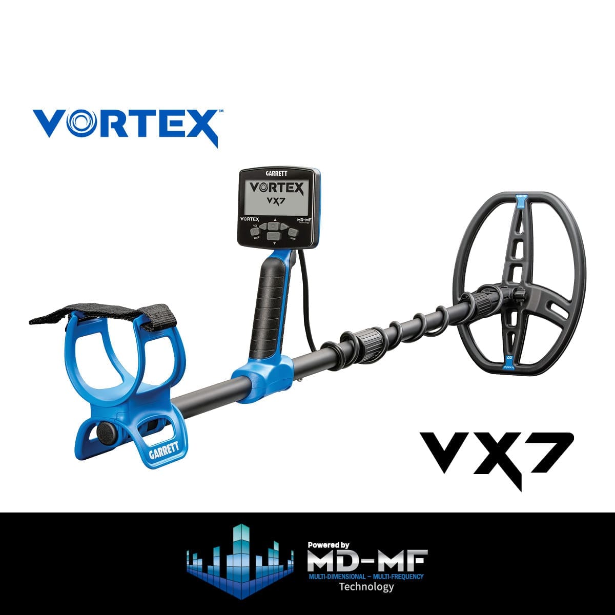 Nevşehir Garrett Vortex VX7 Dedektör - Katlanabilir gövde, taşıma ve araç içinde saklama tarafında Vortex ailesinin pratik avantajıdır.