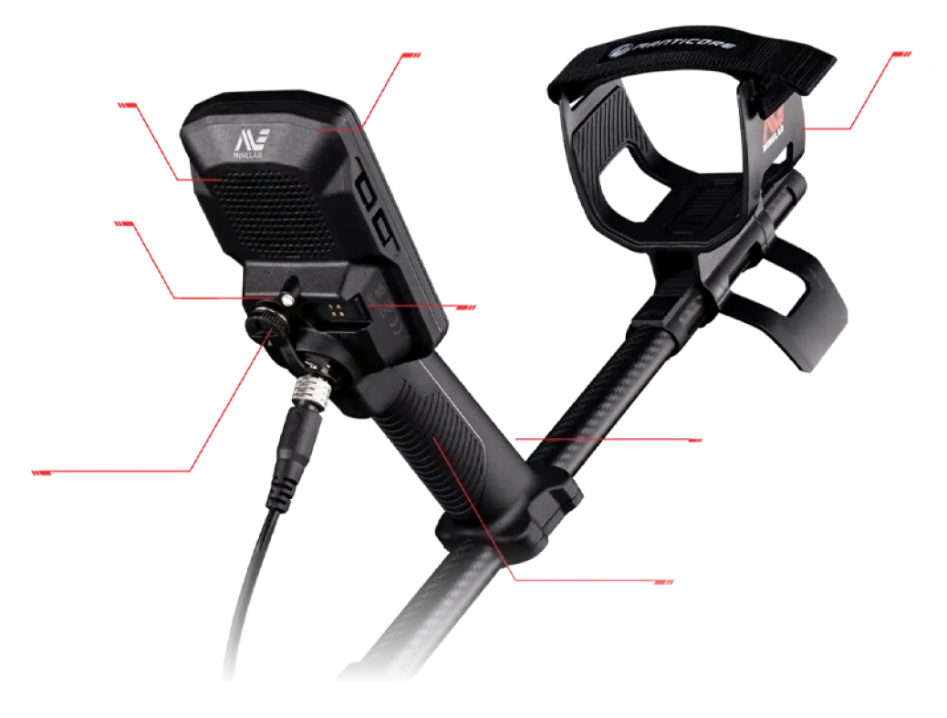 Nevşehir Minelab Manticore - Kontrol paneli